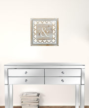 Brown And White Manufactured Wood You And Me Wall Decor