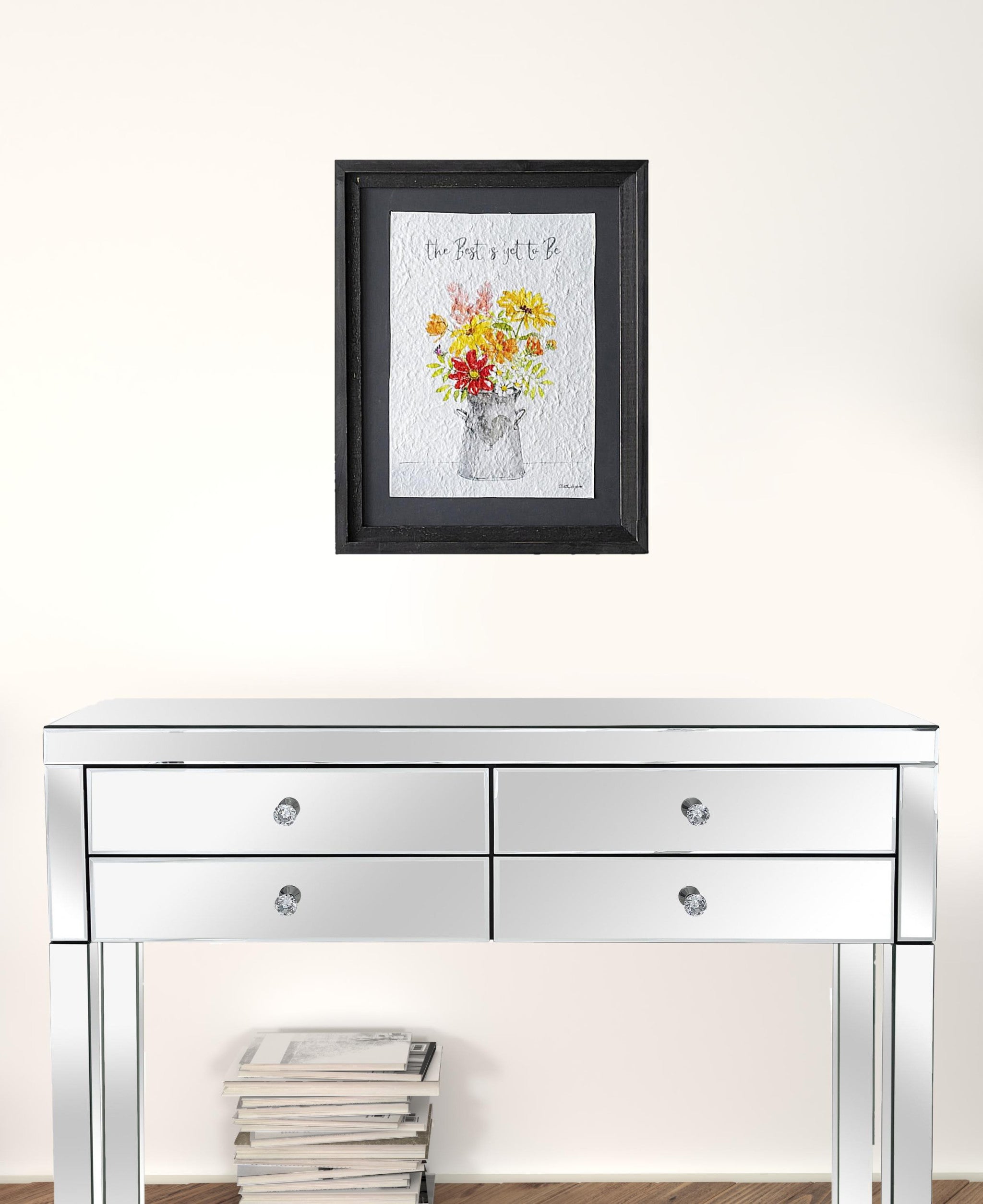 Black Manufactured Wood The Best Is Yet To Be Wall Decor