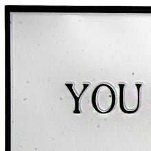 Black And White Metal You Are My Sunshine Wall Decor