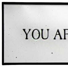 Black And White Metal You Are My Sunshine Wall Decor