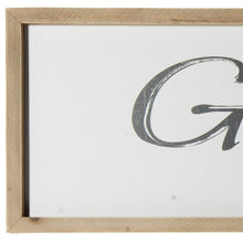 Black And White Grateful Wall Decor