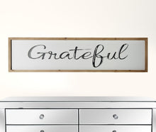Black And White Grateful Wall Decor