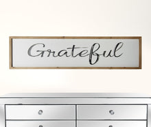 Black And White Grateful Wall Decor