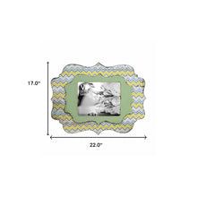 Green Yellow Manufactured Wood Wall Decor