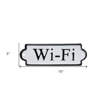 Black And White Metal Wi-Fi Wall Decor