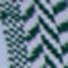 Green Woven Cotton Herringbone Throw