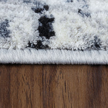 8' X 10' Platinum Floral Vines Power Loom Stain Resistant Area Rug