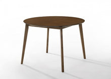 Walnut Rounded Solid Wood Dining Table 42