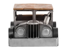 Grey And Brown Vintage Style Truck Solid Wood and Metal Coffee Table 42