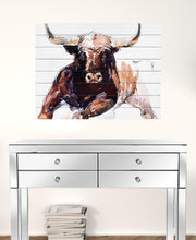 The Bull Wood PlankWall Art