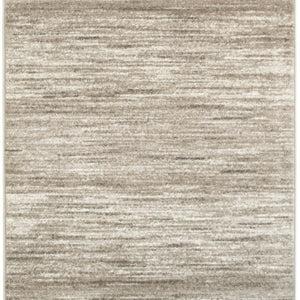 5’ x 7’ Beige Abstract Striations Area Rug