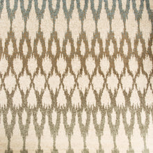 2' X 3' Ivory Geometric Power Loom Stain Resistant Area Rug