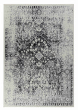 4' X 6' Black Oriental Area Rug