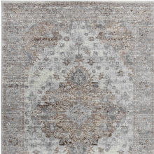 8' X 11' Brown Oriental Area Rug