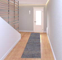 2' X 8' Gold Rust Brown And Ivory Power Loom Stain Resistant Runner Rug