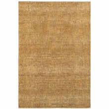 8' X 10' Gold Rust Brown Ivory Purple And Lavender Power Loom Stain Resistant Area Rug