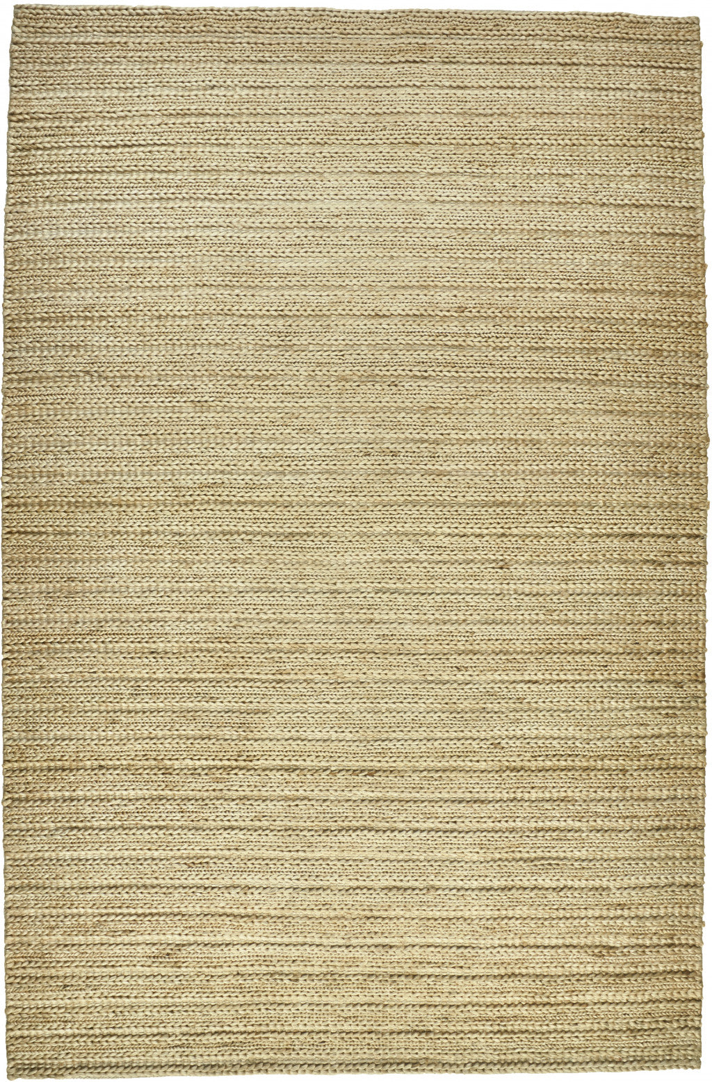 4' X 6' Tan Ivory And Taupe Hand Woven Area Rug