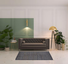 4' X 6' Tan Ivory And Taupe Hand Woven Area Rug