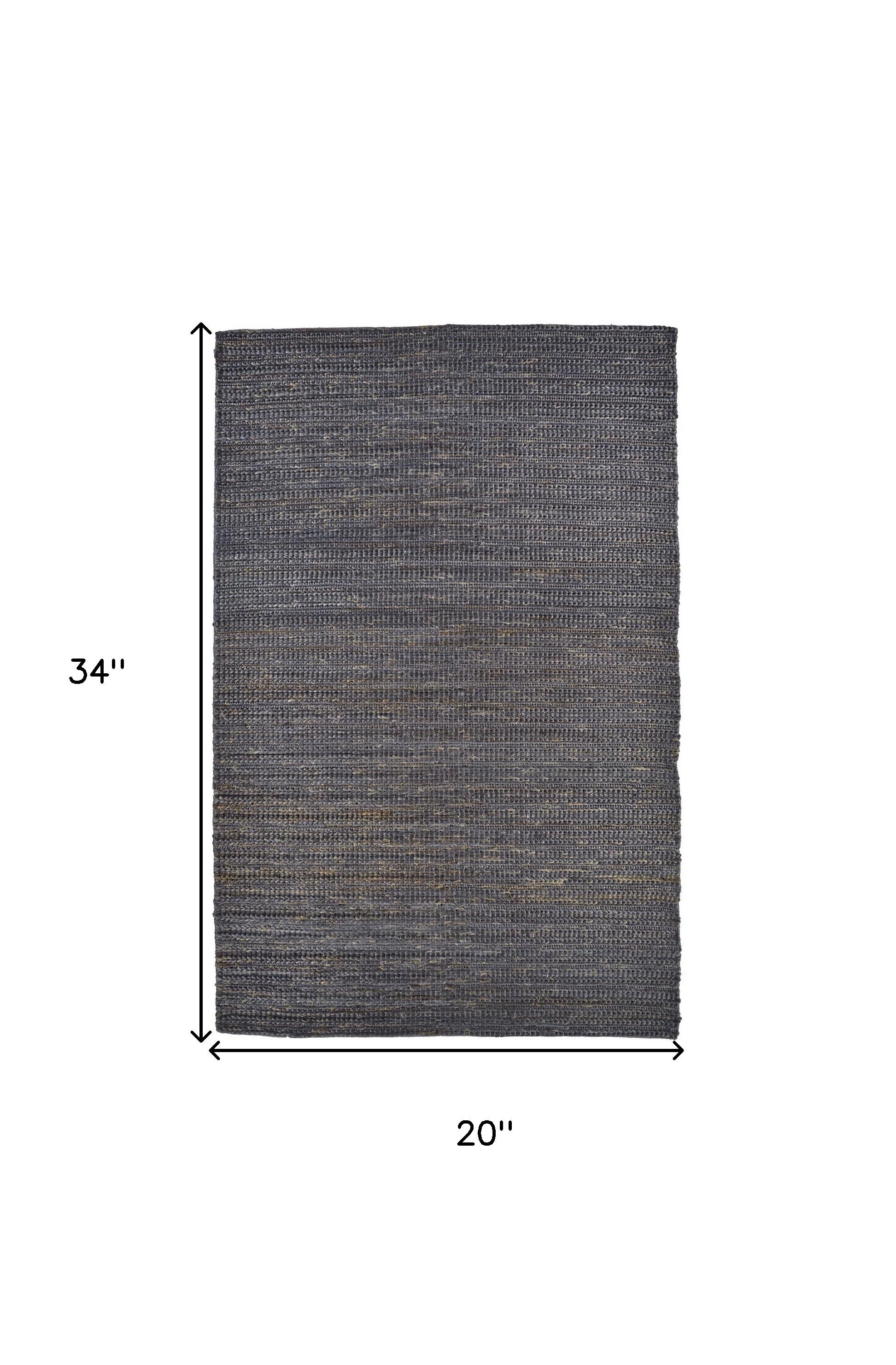 4' X 6' Tan Ivory And Taupe Hand Woven Area Rug