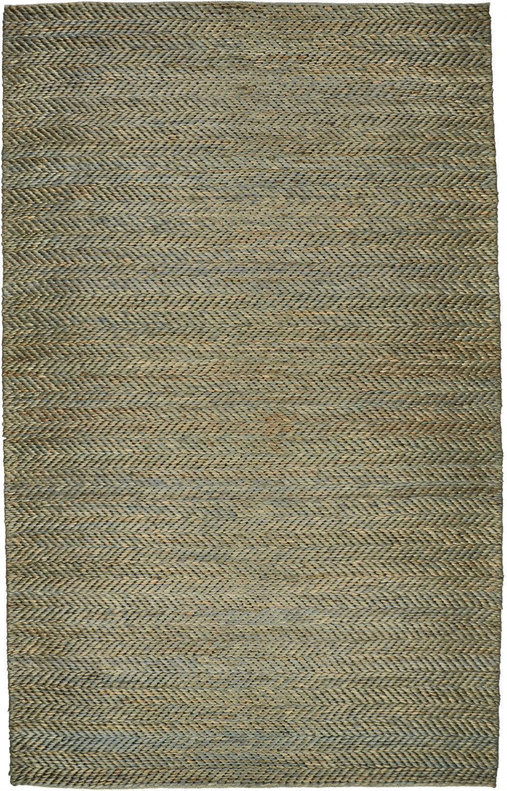 4' X 6' Tan And Gray Hand Woven Area Rug