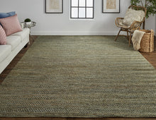 4' X 6' Tan And Gray Hand Woven Area Rug