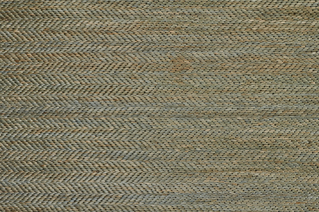 4' X 6' Tan And Gray Hand Woven Area Rug