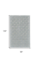 4' X 6' Taupe Ivory And Tan Wool Abstract Tufted Handmade Area Rug