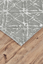 4' X 6' Taupe Ivory And Tan Wool Abstract Tufted Handmade Area Rug