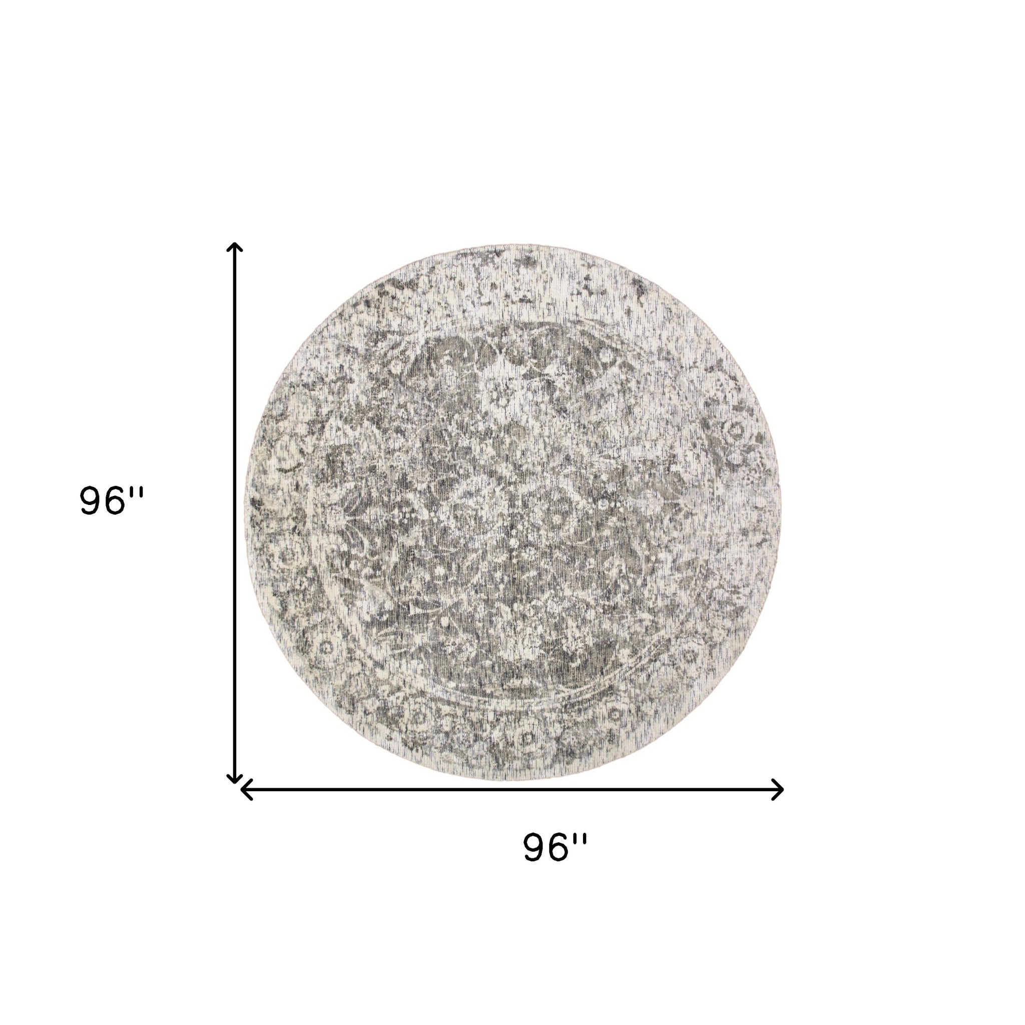 5' X 8' Ivory And Tan Abstract Hand Woven Area Rug