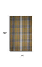 Blue Green And Black Abstract Hand Woven Stain Resistant Area Rug - 4' x 6'