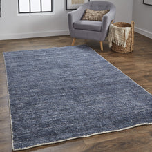 4' X 6' Gray And Black Hand Woven Area Rug