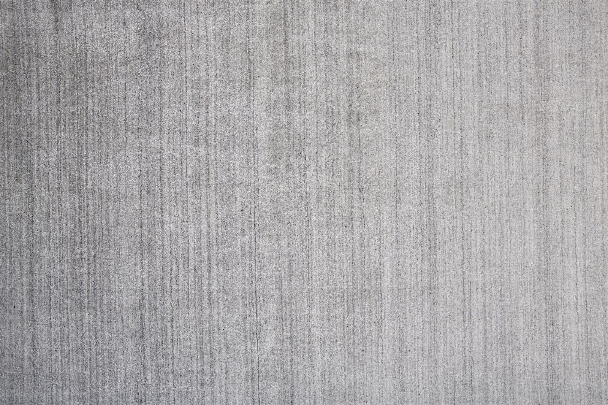 4' X 6' Gray Blue And Black Wool Hand Knotted Stain Resistant Area Rug