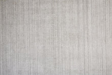 4' X 6' Gray Blue And Black Wool Hand Knotted Stain Resistant Area Rug