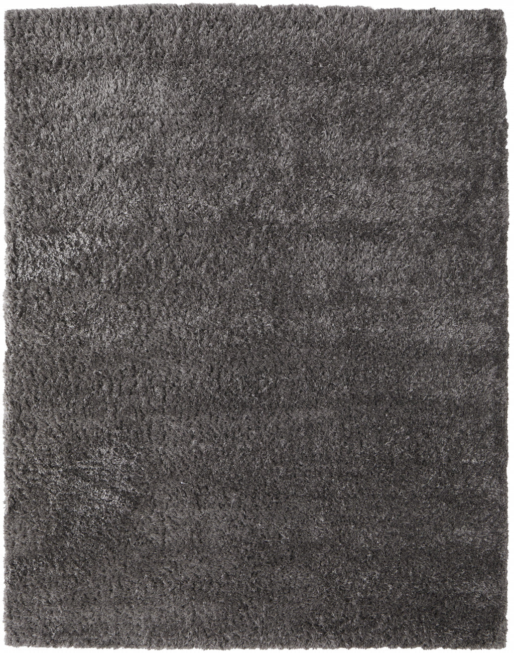 Ivory Shag Power Loom Stain Resistant Area Rug - 4' x 6'