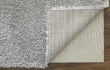 Ivory Shag Power Loom Stain Resistant Area Rug - 4' x 6'