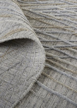 5' X 8' Gray And Ivory Abstract Hand Woven Area Rug