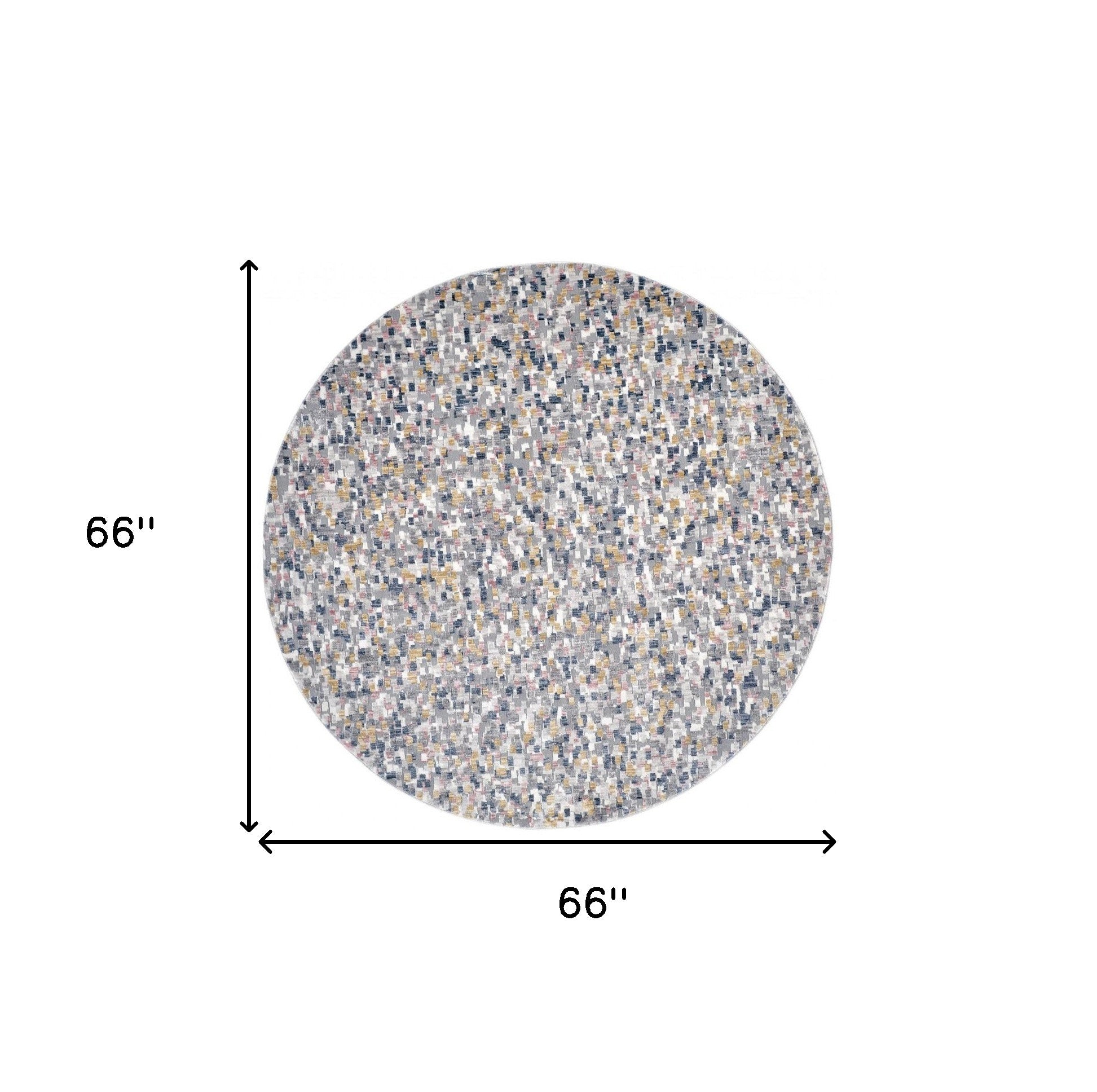 4' X 6' Taupe Tan And Orange Abstract Stain Resistant Area Rug