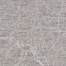 4' X 6' Taupe And Gray Abstract Power Loom Distressed Stain Resistant Area Rug