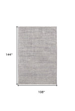 4' X 6' Taupe And Ivory Plaid Power Loom Distressed Stain Resistant Area Rug