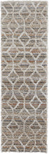 4' X 6' Tan Taupe And Ivory Geometric Power Loom Stain Resistant Area Rug