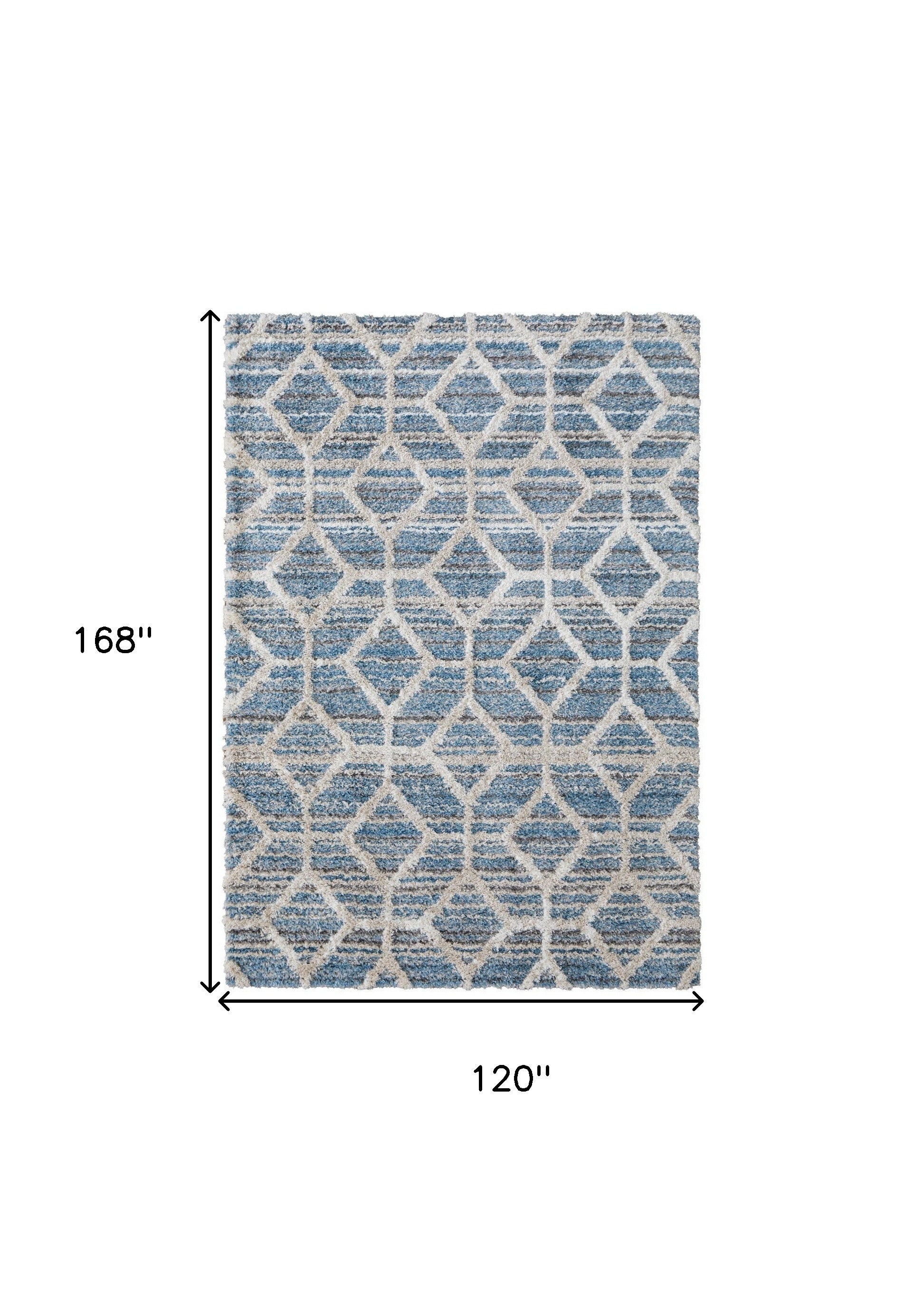 4' X 6' Tan Taupe And Ivory Geometric Power Loom Stain Resistant Area Rug