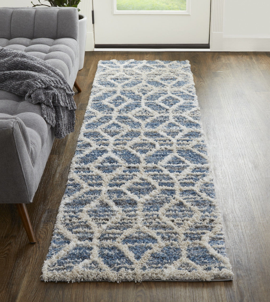 4' X 6' Tan Taupe And Ivory Geometric Power Loom Stain Resistant Area Rug