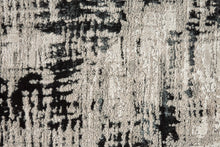 Black White And Gray Area Rug - 9' x 12'