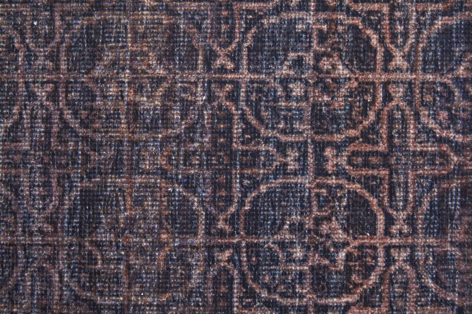 4' X 6' Blue Pink And Purple Floral Power Loom Area Rug