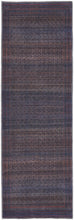 4' X 6' Blue Pink And Purple Floral Power Loom Area Rug