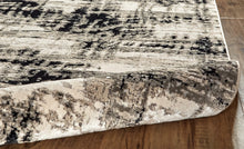 Black White And Gray Area Rug - 9' x 12'