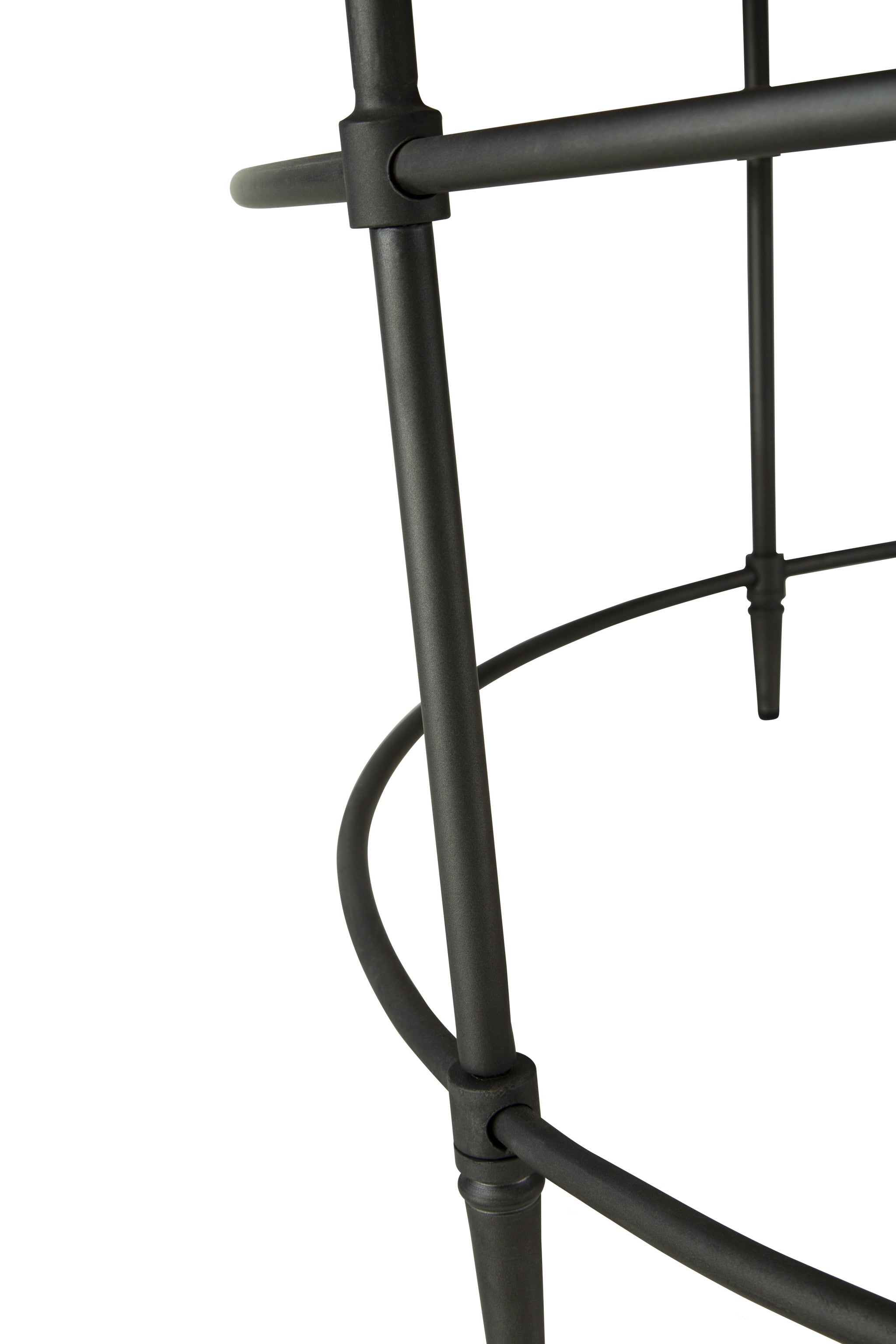 Mesa de centro envejecida redonda de madera de mango lavada en negro y rústico de 38"