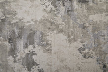 2' X 3' Ivory And Gray Abstract Stain Resistant Area Rug
