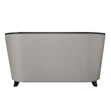 Beige Black Standard Love Seat 64