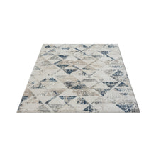 5' X 7' Ivory Geometric Area Rug